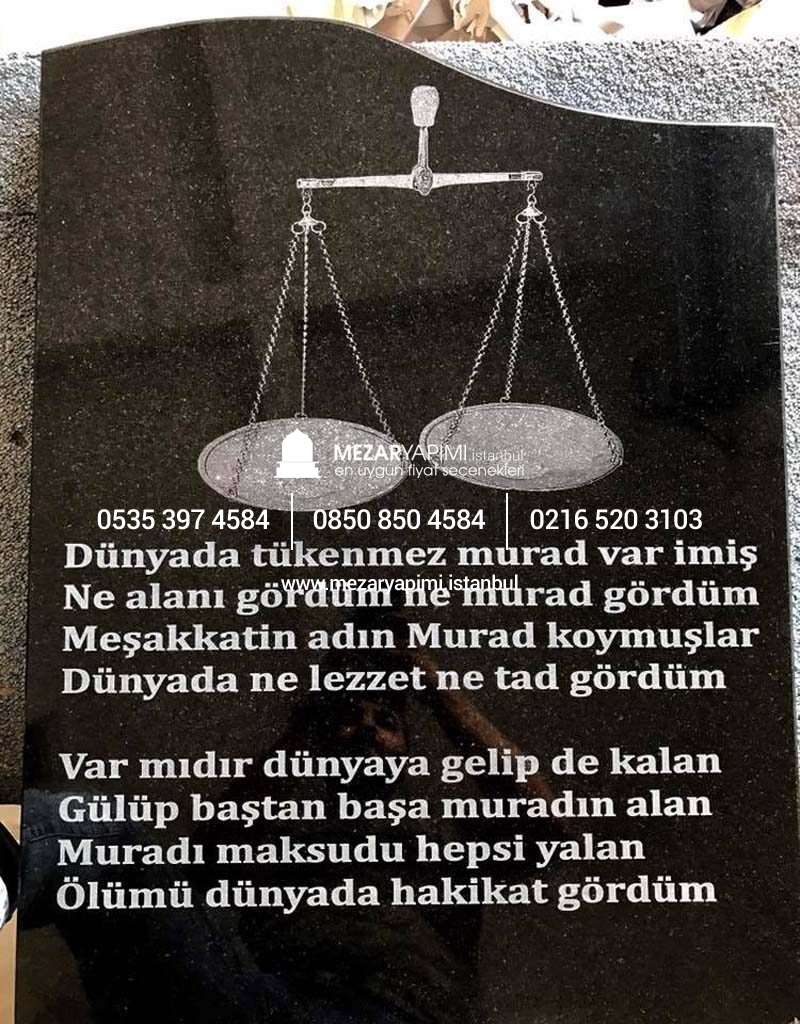 Mezar Taşı Üzerine Lazer Resim 80x60cm - Görsel 7