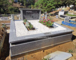 Cift Kisilik Beta Granit Komple 5cm Kalinlikta Blok Mezar 3