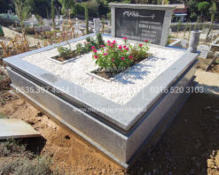 Cift Kisilik Beta Granit Komple 5cm Kalinlikta Blok Mezar 4