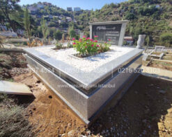 Cift Kisilik Beta Granit Komple 5cm Kalinlikta Blok Mezar 6