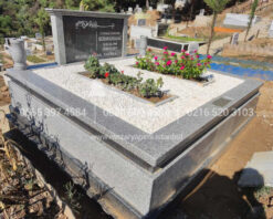 Cift Kisilik Beta Granit Komple 5cm Kalinlikta Blok Mezar 8