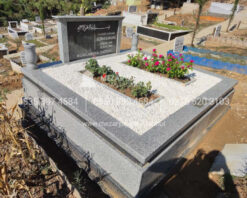 Cift Kisilik Beta Granit Komple 5cm Kalinlikta Blok Mezarr 9