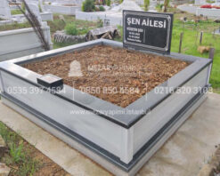 İki KiSilik BaS Tasi Kupeste Supurgelik Granit Mezar 1