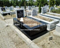 Tek Kişilik Komple Granit Mermer Sütunlu Model - Görsel 4