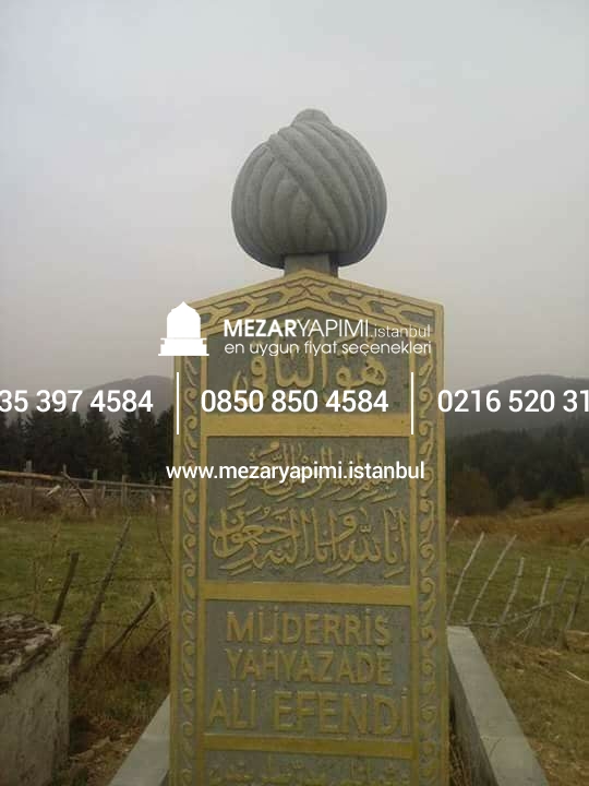 Osmanlı Mezar Taşı Modeli - Görsel 4