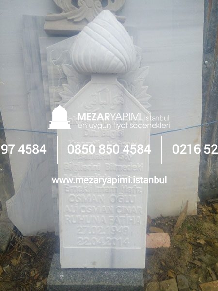 Osmanlı Mezar Taşı Modeli - Görsel 10