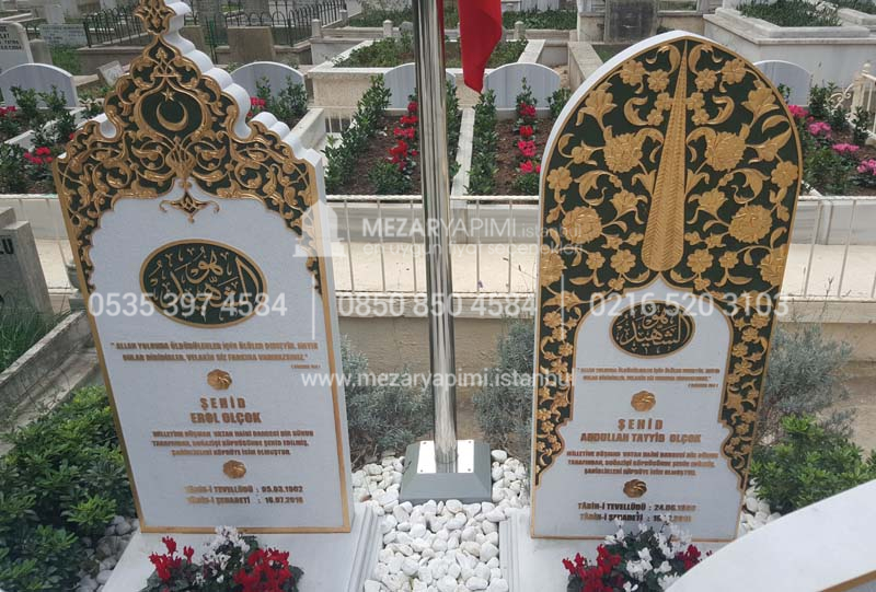 Ozel Tasarim Osmanli Tipi Mezar Modeli