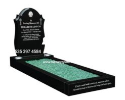 EU59 Absolute Black Granit Mezar - Avrupa'ya Mezar Satışı