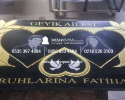 Granit Üzerine Yazı Tasarım - Görsel 3
