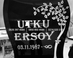 Granit Üzerine Yazı Tasarım