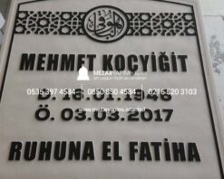 Mermer Üzerine Yazı Tasarım - Görsel 7