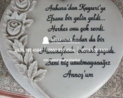 Mermer Üzerine Yazı Tasarım