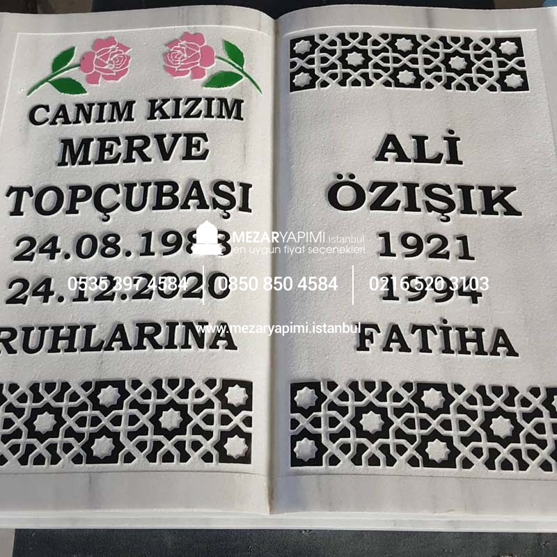 Mermer Üzerine Yazı Tasarım - Görsel 2