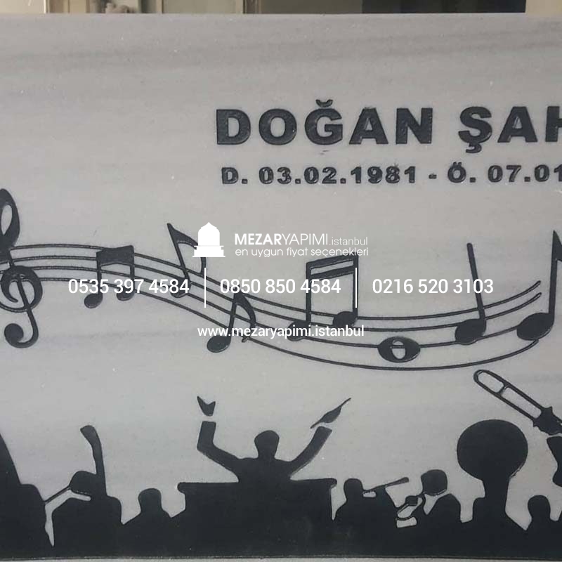 Mermer Üzerine Yazı Tasarım - Görsel 9