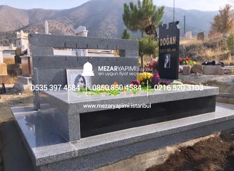 G-116 Özel Anıt Granit Mezar Modeli - Görsel 3