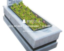M-3 Komple 5cm Mermer Blok Mezar Modeli