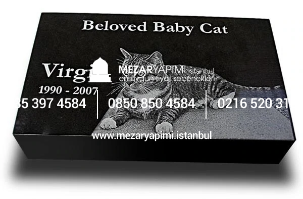 Evcil Hayvan Granit Anıt Taşı - Görsel 22