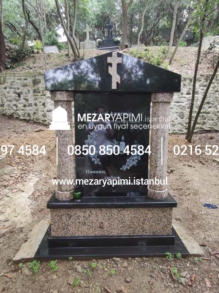 Gayrimüslim Mezar Modelleri Granit - Görsel 7