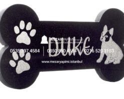 Granit Kemik Köpek Mezar Taşı