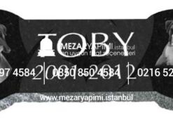 Granit Kemik Köpek Mezar Taşı - Görsel 8