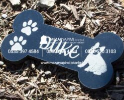 Granit Kemik Köpek Mezar Taşı - Görsel 7