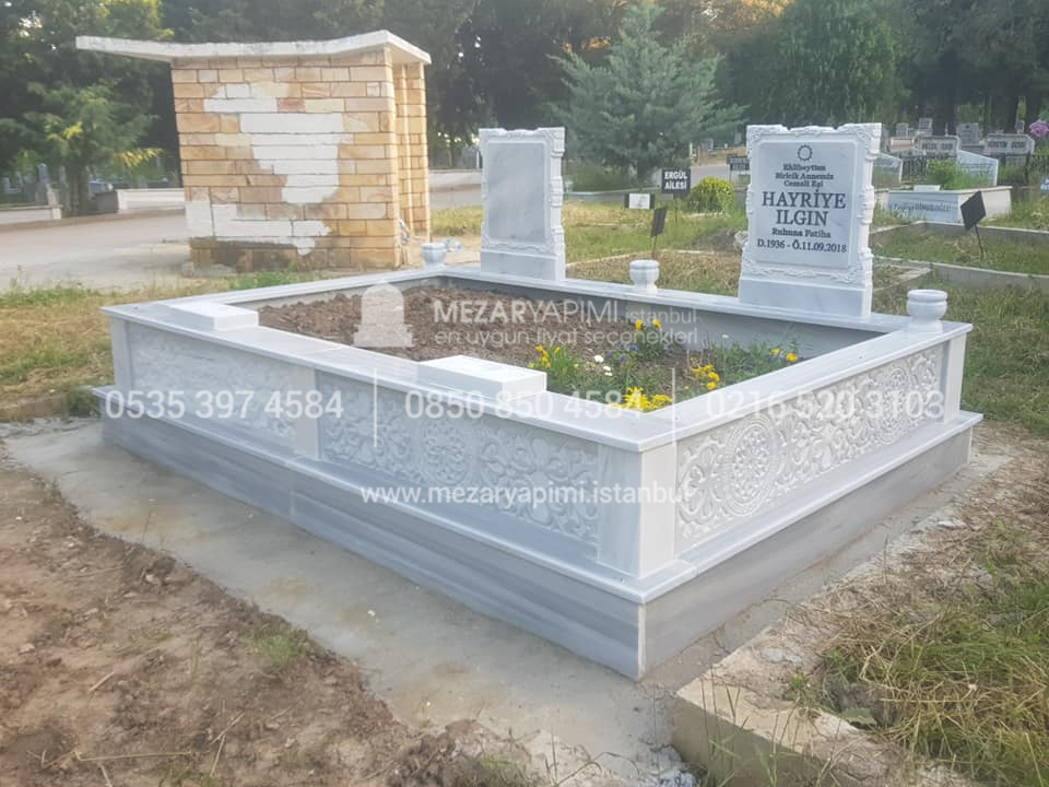 cift kisilik cnc islemeli mezar modelleri