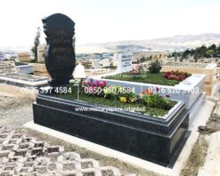 G-111 Tek Kişilik Profilli Granit Blok Mezar Modeli