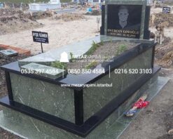 Yeşil Granit Mezar Modeli - Görsel 6
