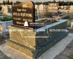 Yeşil Granit Mezar Modeli - Görsel 9