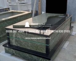Yeşil Granit Mezar Modeli - Görsel 4