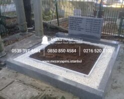 Çift Kişilik 20cm Yükseklikte Granit Blok Mezar