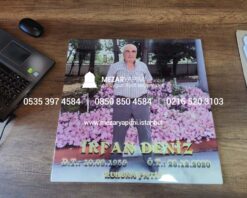 Mezar Taşına Porselen Resim Fotoğraf 50X50cm - Görsel 11
