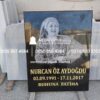 Mezar Taşı Üzerine Lazer Resim 50x60cm