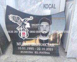 Mezar Taşı Üzerine Spor Kulübü Takım Logosu - Görsel 5
