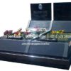 Çift Kişilik Absolute Black Granit Eğimli Mezar Modeli