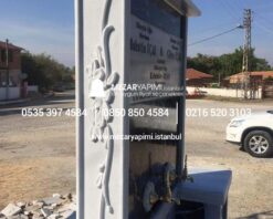 Özel Cnc İşlemeli Çeşme Hayrat Modelleri - Görsel 24