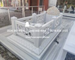 Cnc İşlemeli Kafesli Osmanlı Mezar Modeli