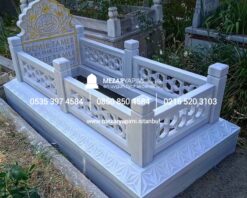 Cnc İşlemeli Kafesli Osmanlı Mezar Modeli - Görsel 7