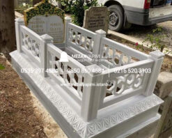 Cnc İşlemeli Kafesli Osmanlı Mezar Modeli - Görsel 8