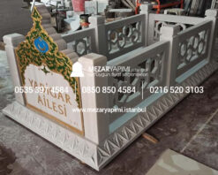 Cnc İşlemeli Kafesli Osmanlı Mezar Modeli - Görsel 10