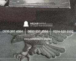 Kartal Figürlü Mezar Taşı - Görsel 13