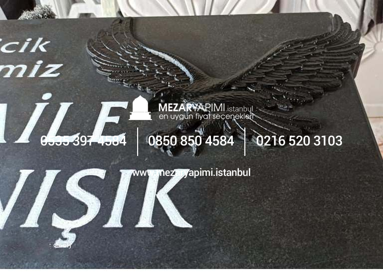 Kartal Figürlü Mezar Taşı - Görsel 10