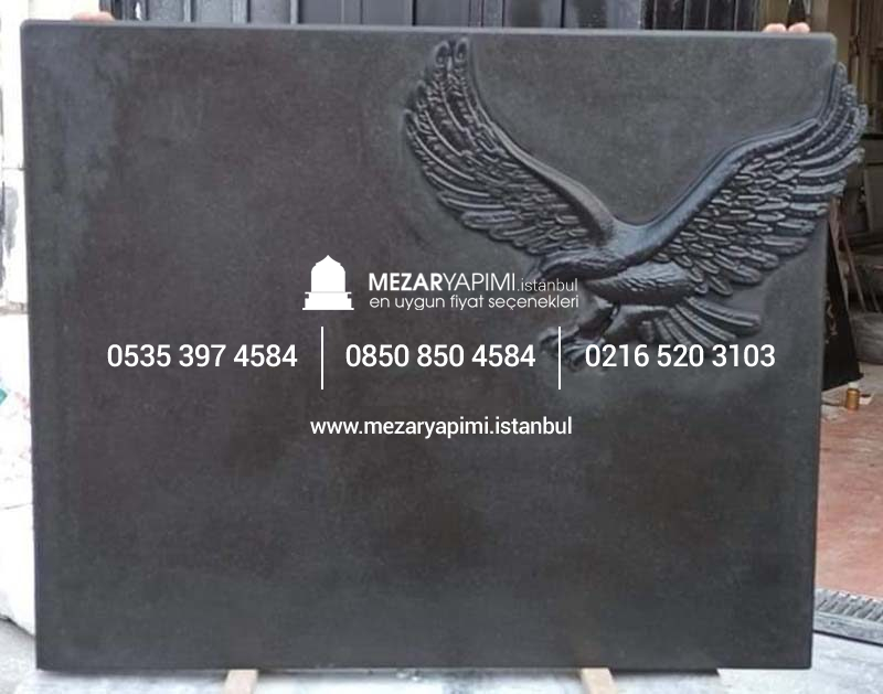 Kartal Figürlü Mezar Taşı - Görsel 12