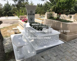 Alternative view of Komple Cnc İşlemeli Mermer Mezar
