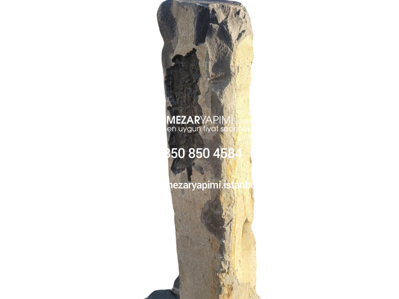 Sütun Bazalt Taşı Mezar Modeli