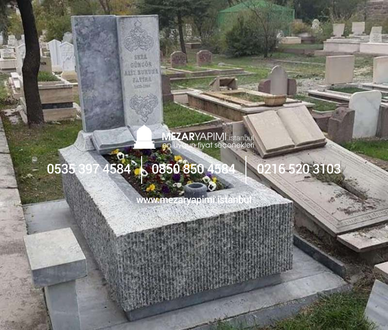 Özel Tasarım Masif Blok Patlatma Mezar Modelleri - Görsel 3