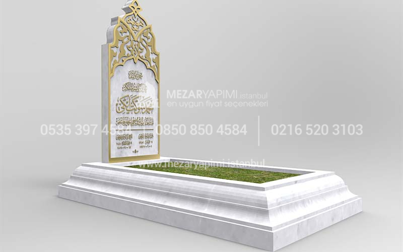 ozel Tasarim Osmanli Tipi Mezar Modeli-20
