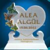 3D Cnc Özel Tasarım Kelebek Mezar Taşı