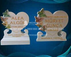 3D Cnc Özel Tasarım Kelebek Mezar Taşı - Görsel 10