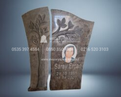 Çınar Ağacı Granit Mezar Taşı
